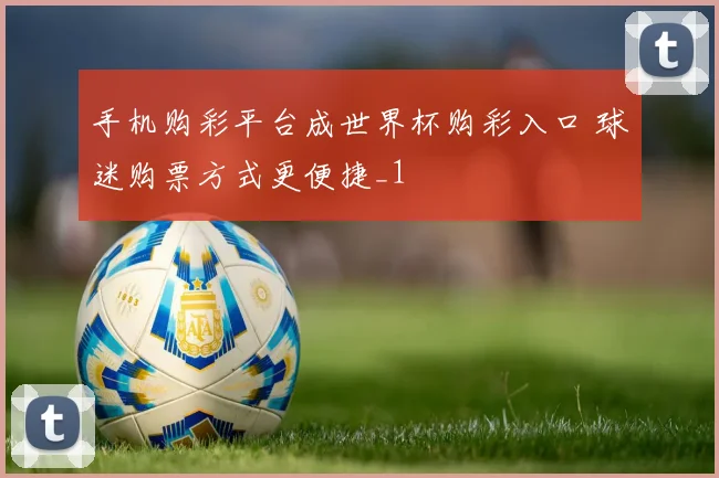 手机购彩平台成世界杯购彩入口 球迷购票方式更便捷_1